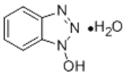 Picture of 1-Hydroxybenzotriazole hydrate, [HOBt-H2O], ~12 wt% water