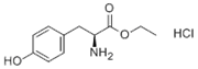 Picture of (S)-Tyrosine ethyl ester hydrochloride; Ethyl L-tyrosinate hydrochloride