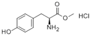 Picture of (2S)-Methyl 2-ammonio-3-(4-hydroxyphenyl)propionate chloride; (S)-Tyrosine methyl ester hydrochloride; Methyl L-tyrosinate hydrochloride