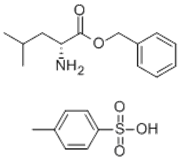 Picture of (R)-Leucine benzyl ester tosylate; D-Leucine benzyl ester p-toluenesulfonate; D-Leucine benzyl ester toluenesulfonate; D-Leucine benzyl ester tosylate