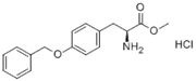 Picture of 4-Benzyloxy-L-phenylalanine methyl ester hydrochloride; H-Tyr(Bzl)-OMe hydrochloride; Methyl O-benzyl-L-tyrosinate hydrochloride