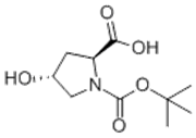 Picture of (2S,4R)-1-(tert-Butoxycarbonyl)-4-hydroxypyrrolidine-2-carboxylic acid