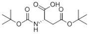 Picture of (S)-4-tert-Butoxy-2-[(tert-butoxycarbonyl)amino]-4-oxobutanoic acid; 4-tert-Butyl (S)-2-tert-butoxycarbonylaminosuccinate