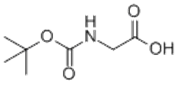 Picture of (tert-Butoxycarbonyl)aminoacetic acid; 2-(tert-Butoxycarbonylamino)acetic acid; N-(tert-Butoxycarbonyl)glycine; N-Boc-glycine