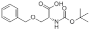 Picture of (2R)-3-Benzyloxy-2-[N-(tert-butoxycarbonyl)amino]propanoic acid; (R)-3-Benzyloxy-2-(tert-butoxycarbonylamino)propionic acid; N-(tert-Butoxycarbonyl)-O-benzyl-D-serine; N-BOC-O-Benzyl-D-serine; O-Benzy