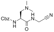 Picture of (S)-benzyl 1-(cyanomethylamino)-3-(dimethylamino)-1-oxopropan-2-ylcarbamate