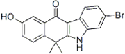 Picture of 3-Bromo-9-hydroxy-6,6-dimethyl-11-oxo-6,11-dihydro-5H-benzo[b]carbazole