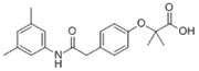 Picture of Efaproxiral;
2-(4-(2-(3,5-dimethylphenylamino)-2-oxoethyl)phenoxy)-2-methylpropanoic acid