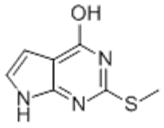 Picture of 2-(Methylthio)-7H-pyrrolo[2,3-d]pyrimidin-4-ol