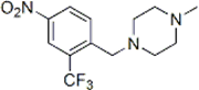 Picture of 1-Methyl-4-(4-nitro-2-trifluoromethylbenzyl)piperazine