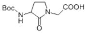Picture of 2-(3-(tert-Butoxycarbonylamino)-2-oxopyrrolidin-1-yl)acetic acid