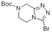 Picture of tert-butyl 3-bromo-5,6-dihydro-[1,2,4]triazolo[4,3-a]pyrazine-7(8H)-carboxylate