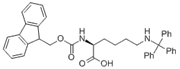 Picture of (S)-2-(((9H-fluoren-9-yl)methoxy)carbonylamino)-6-(tritylamino)hexanoic acid