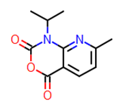 Picture of 1-isopropyl-7-methyl-1H-pyrido[2,3-d][1,3]oxazine-2,4-dione