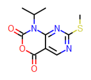 Picture of 1-isopropyl-7-(methylthio)-1H-pyrimido[4,5-d][1,3]oxazine-2,4-dione
