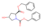 Picture of (2s,4r)-1,2-dicarbobenzyloxy-4-hydroxypyrrolidine