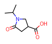 Picture of 1-isopropyl-5-oxopyrrolidine-3-carboxylic acid