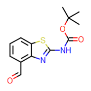 Picture of tert-Butyl 4-formylbenzo[d]thiazol-2-ylcarbamate