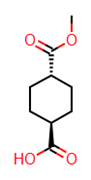 Picture of TRANS-1,4-CYCLOHEXANEDICARBOXYLIC ACID MONOMETHYL ESTER
