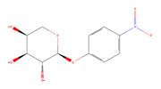 Picture of (2S,3R,4S,5S)-2-(4-nitrophenoxy)tetrahydro-2H-pyran-3,4,5-triol