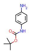 Picture of tert-butyl 4-aminophenylcarbamate