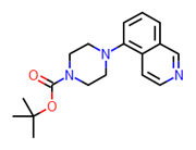 Picture of tert-butyl 4-(isoquinolin-5-yl)piperazine-1-carboxylate
