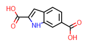 Picture of 1H-indole-2,6-dicarboxylic acid