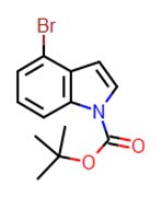 Picture of tert-butyl-4-bromo-1H-indole-1-carboxylate