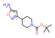 Picture of tert-Butyl 4-(5-aminoisoxazol-3-yl)piperidine-1-carboxylate