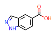 Picture of 1-H-indazole-5-carboxyle acid