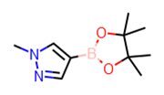 Picture of 1-methyl-4-(4,4,5,5-tetramethyl-1,3,2-dioxaborolan-2-yl)-1H-pyrazole