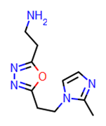 Picture of 2-(5-(2-(2-Methyl-1H-imidazol-1-yl)ethyl)-1,3,4-oxadiazol-2-yl)ethanamine