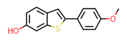 Picture of 2-(4-Methoxy Phenyl)benzothiophene-6-ol