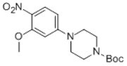 Picture of tert-butyl 4-(3-methoxy-4-nitrophenyl)piperazine-1-carboxylate