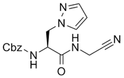 Picture of (S)-benzyl 1-(cyanomethylamino)-1-oxo-3-(1H-pyrazol-1-yl)propan-2-ylcarbamate