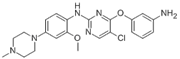 Picture of 4-(3-aminophenoxy)-5-chloro-N-(2-methoxy-4-(4-methylpiperazin-1-yl)phenyl)pyrimidin-2-amine