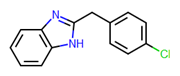 Picture of 2-(4-Chlorobenzyl)benzimidazole