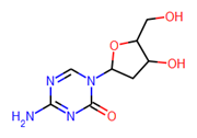 Picture of 4-Amino-1-(2-deoxy-?-D-erythro-pentofuranosyl)-1,3,5-triazin-2(1H)-one