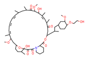 Picture of 42-O-(2-Hydroxyethyl)-rapamycin; 23,27-Epoxy-3H-pyrido[2,1-c][1,4]oxaazacyclohentriacontine, rapamycin deriv.; 40-O-(2-Hydroxyethyl)rapamycin; 42-O-(2-Hydroxy)ethyl rapamycin
