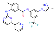 Picture of 4-Methyl-3-((4-(3-pyridinyl)-2-pyrimidinyl)amino)-N-(5-(4-methyl-1H-imidazol-1-yl)-3-(trifluoromethyl)phenyl)benzamide