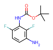 Picture of (3-Amino-2,6-difluorophenyl)carbamic acid tert-butyl ester