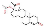 Picture of 17alpha-Hydroxy-Progesterone Acetate