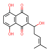 Picture of (-)-Shikonin