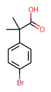 Picture of 2-(4-Bromophenyl)-2-methylpropionic acid