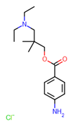Picture of (3-diethylamino-2,2-dimethylpropyl) 4-aminobenzoate hydrochloride