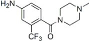 Picture of 1-Methyl-4-(4-amino-2-trifluoromethylbenzoyl)piperazine
