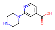 Picture of 2-(Piperazin-1-yl)isonicotinic acid