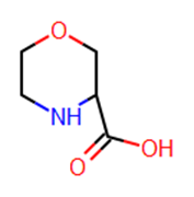 Picture of (3R)-Morpholine-3-carboxylic acid