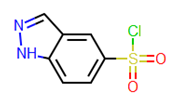 Picture of 1H-Indazole-5-sulfonyl chloride