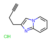 Picture of 2-(3-Butyn-1-yl)Imidazo[1,2-a]pyridine hydrochloride